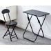 Opklapbare Tafel + Stoel – Compact Set